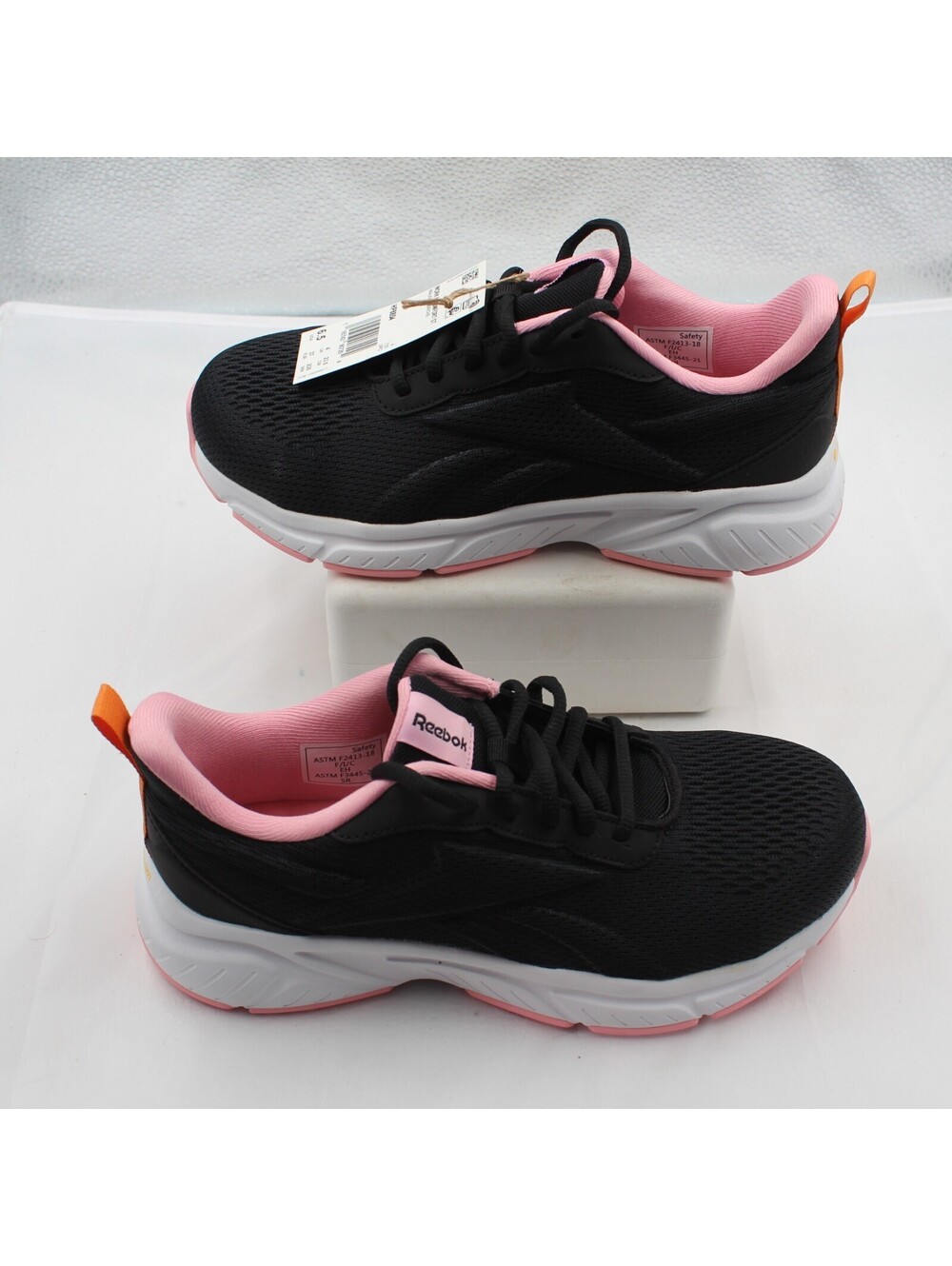 Reebok Work N Comfort Walk Sneaker 6.5 Women Comfort Walking Black Pink